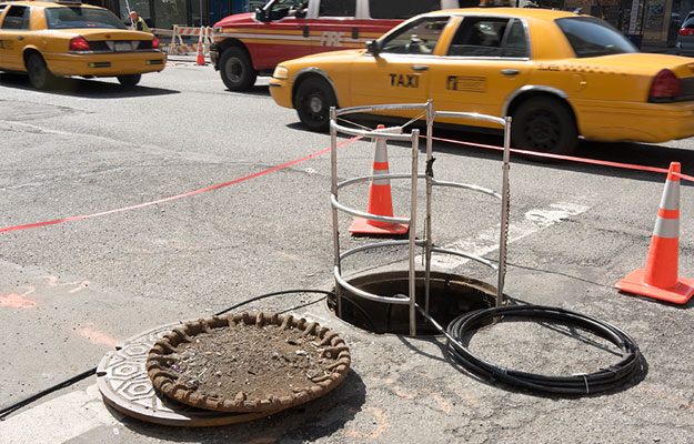 Manhole cover Sentir New York